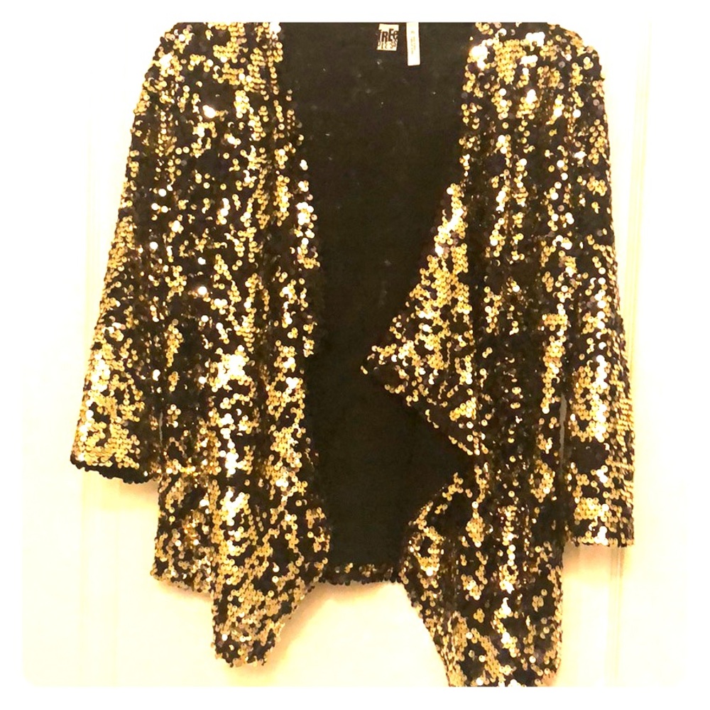 Sequined cardigan